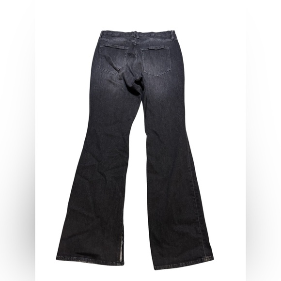 🖤 Good American Classic Bootcut Jeans Size 6 / 28 Black Cashmere Blend 🖤 - Picture 5 of 7